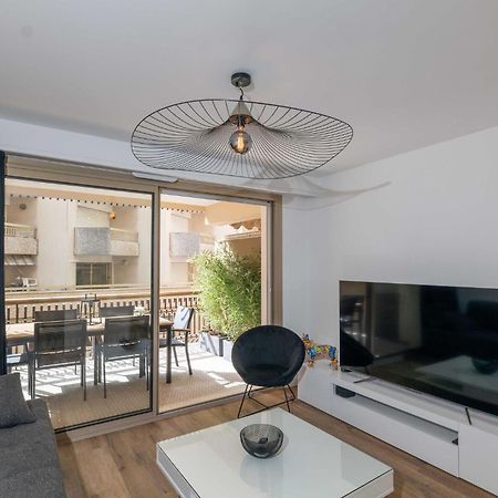 Somptueux Appartement 20M Plages Avec Vue Mer Antibes Kültér fotó